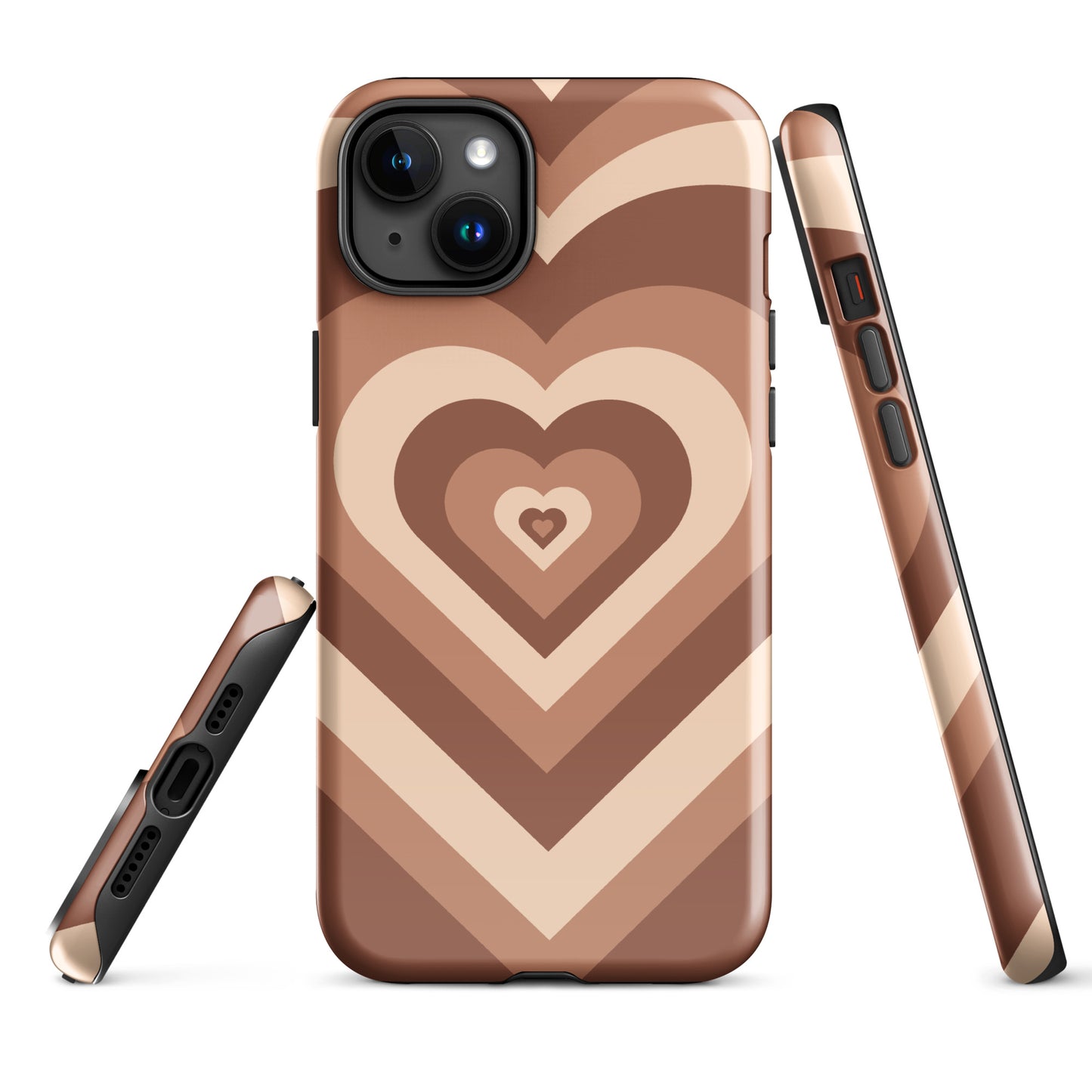 Choco Hearts iPhone Case