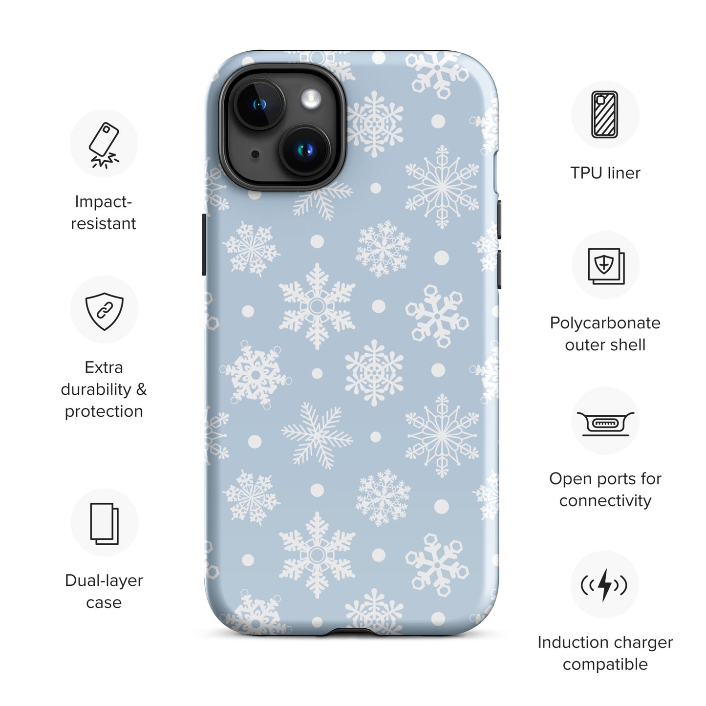 Snowflakes iPhone Case