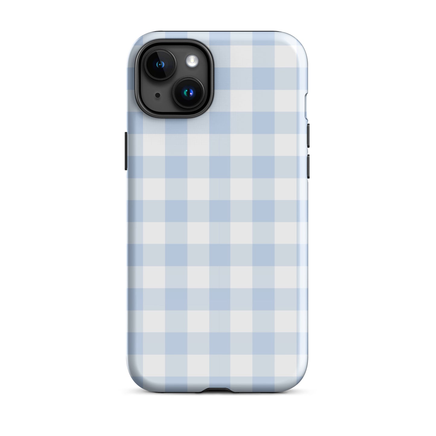 Blue Gingham iPhone Case