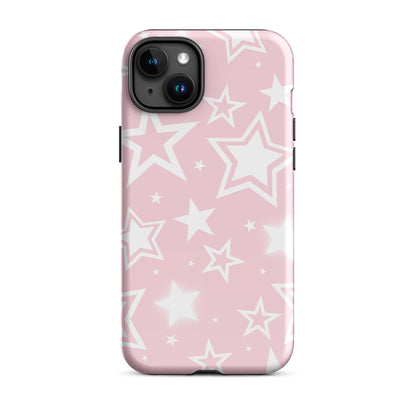 Y2K Pink Stars iPhone Case