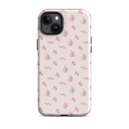 Pink Vintage Roses iPhone Case