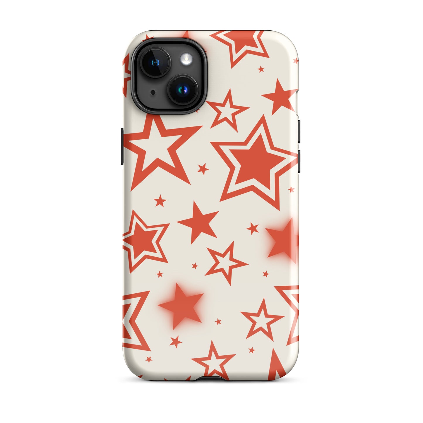 Red Stardust iPhone Case