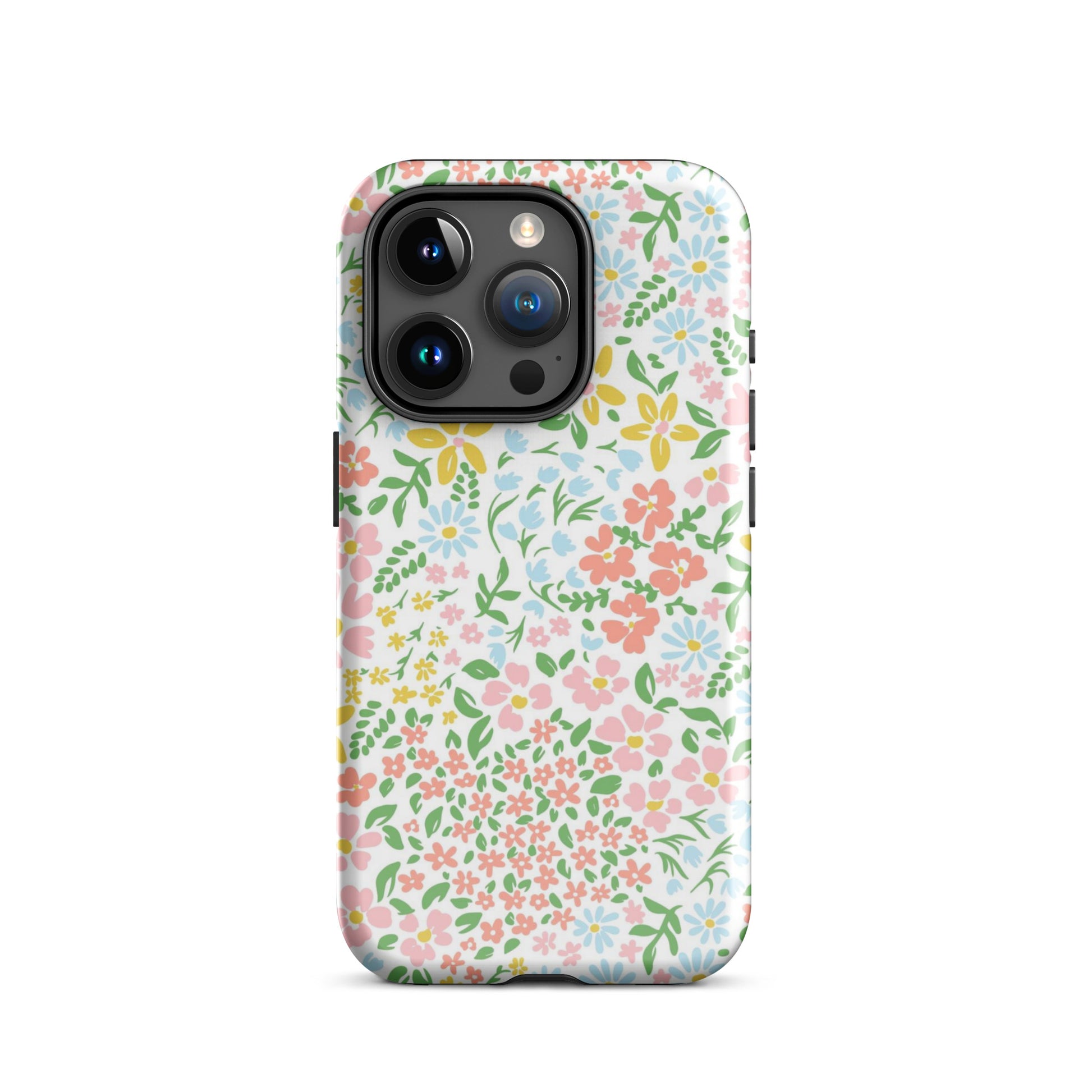 Flower Garden iPhone Case iPhone 15 Pro Glossy