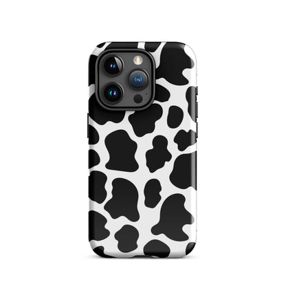 Cow Print iPhone Case iPhone 15 Pro Glossy