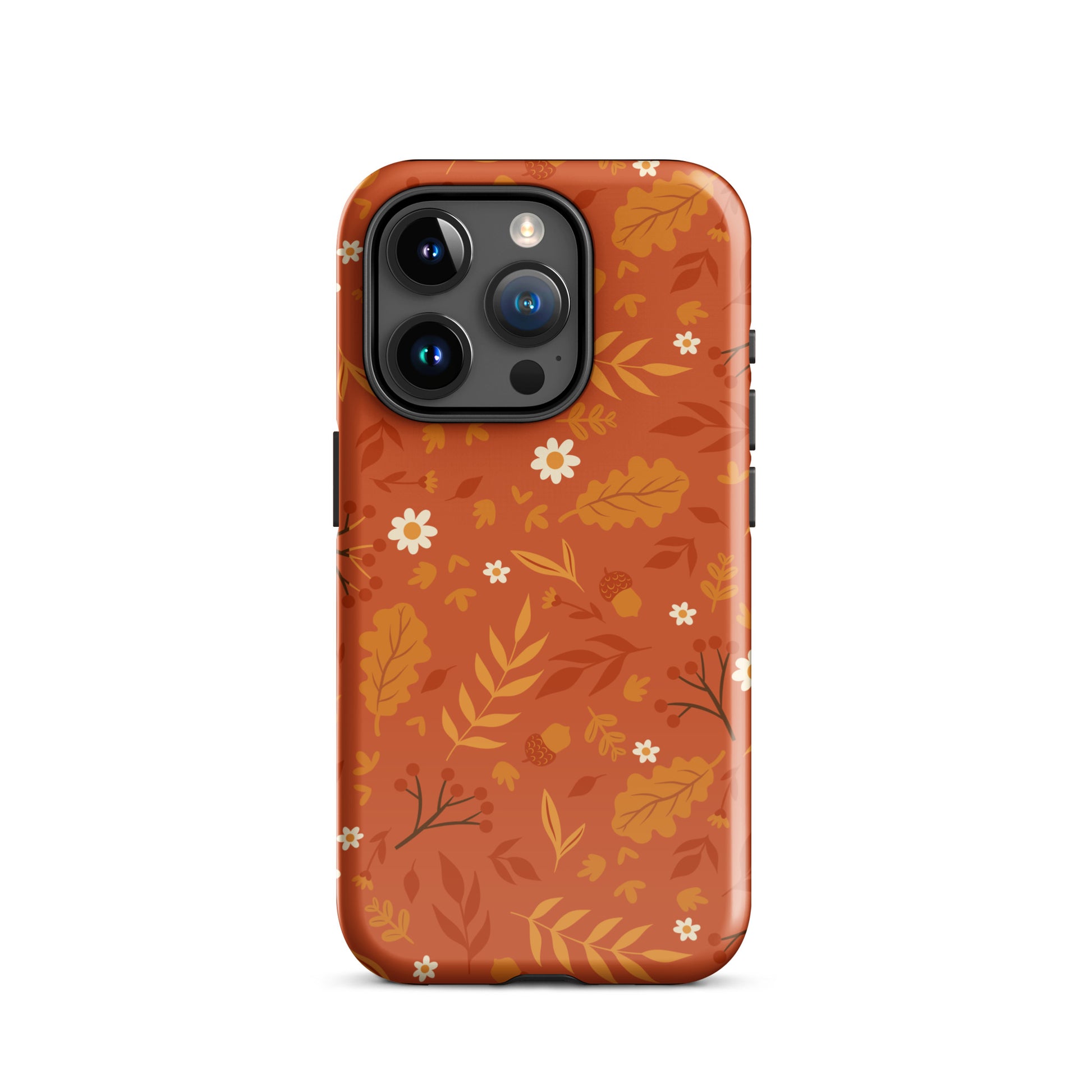 Floral Harvest iPhone Case iPhone 15 Pro Glossy