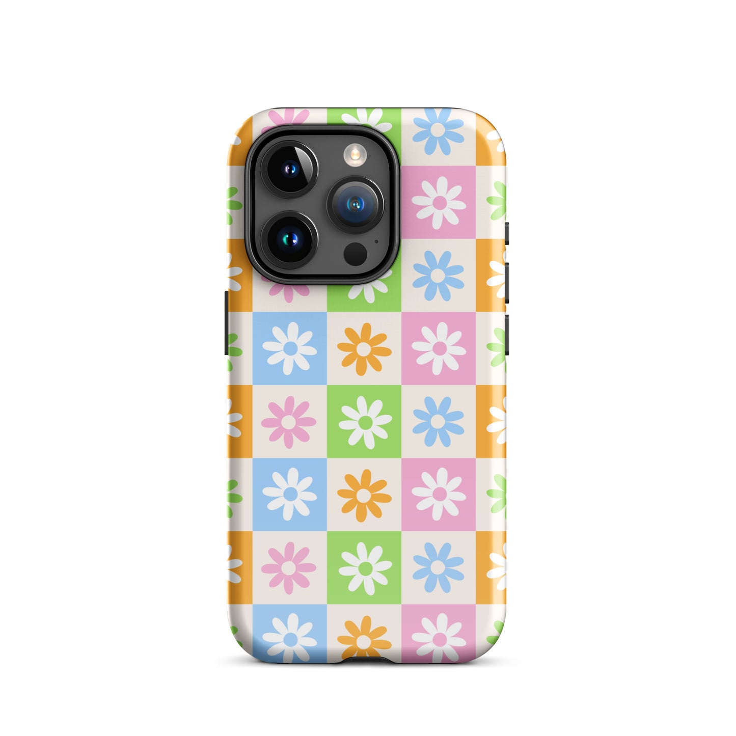 Floral Party iPhone Case iPhone 15 Pro Glossy