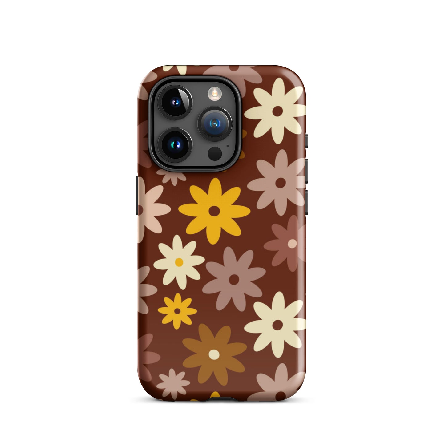 Retro Garden iPhone Case iPhone 15 Pro Glossy