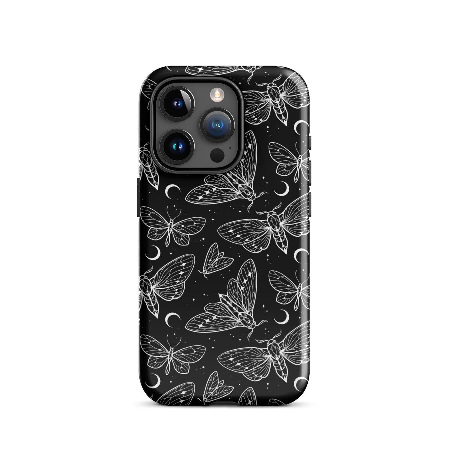 Moon Moth iPhone Case iPhone 15 Pro Glossy