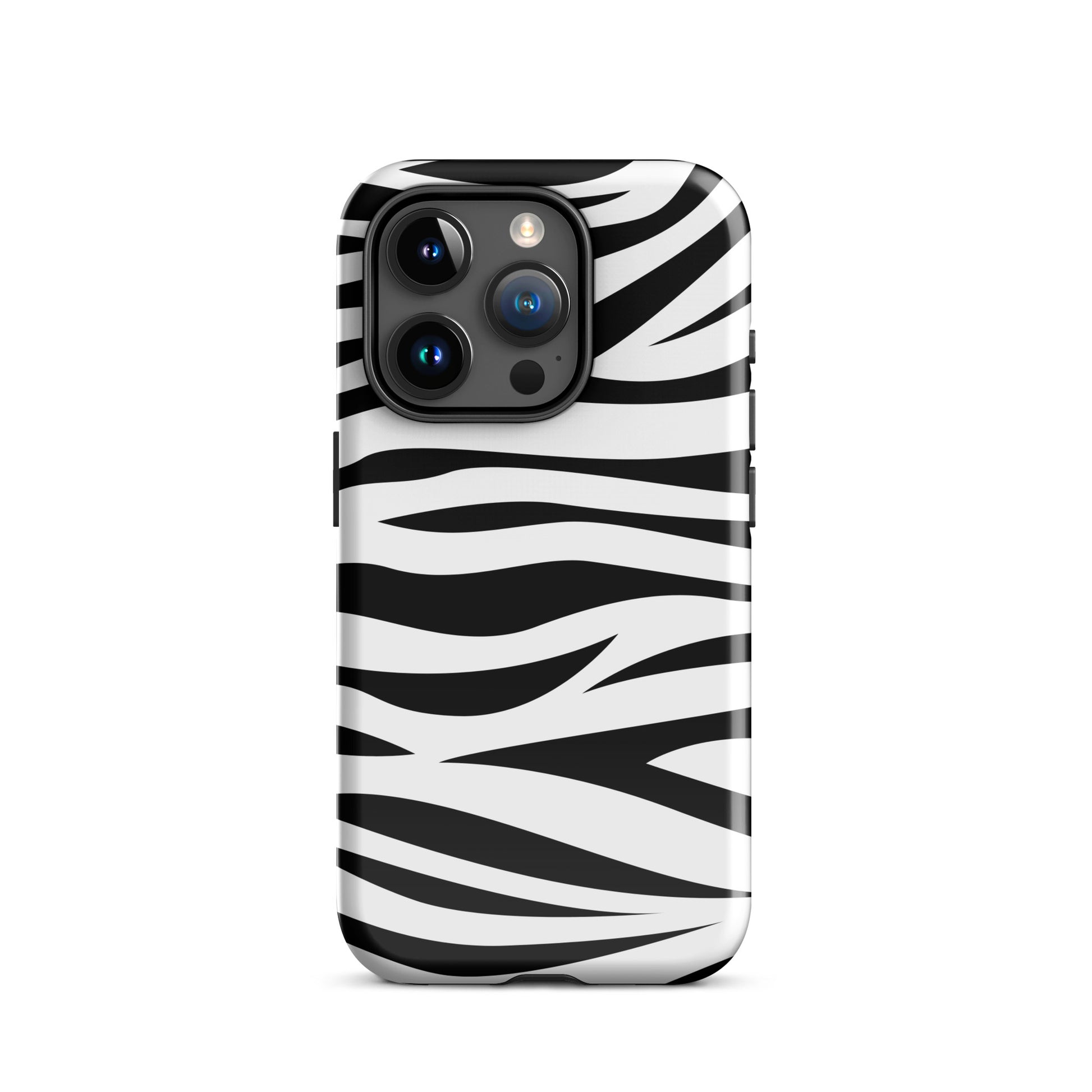 Zebra iPhone Case iPhone 15 Pro Glossy