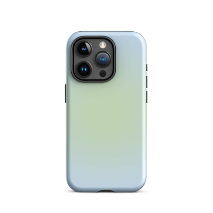 Blue & Green Aura iPhone Case