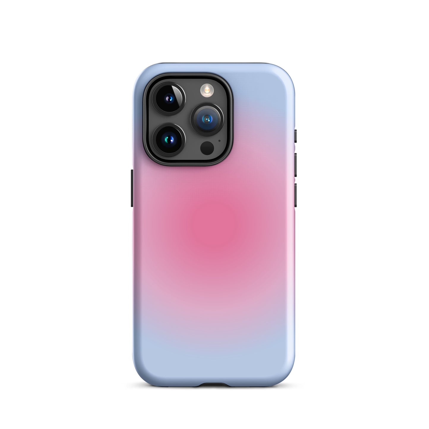 Pink & Blue Aura iPhone Case