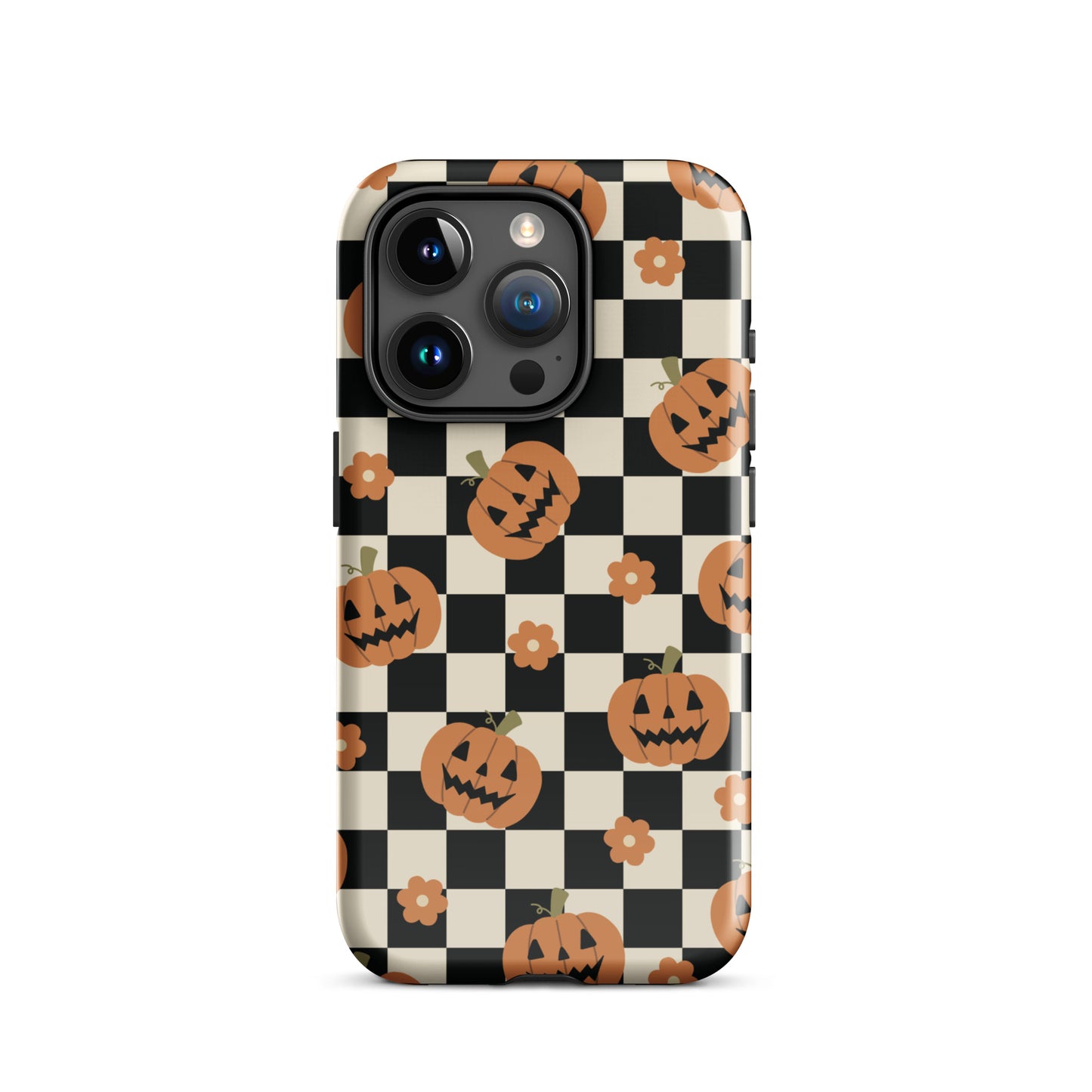 Retro Pumpkins iPhone Case