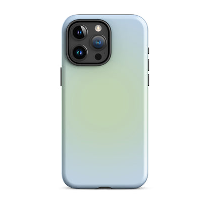 Blue & Green Aura iPhone Case