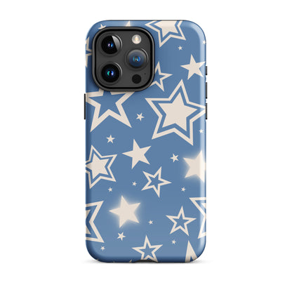 Blue Stardust iPhone Case