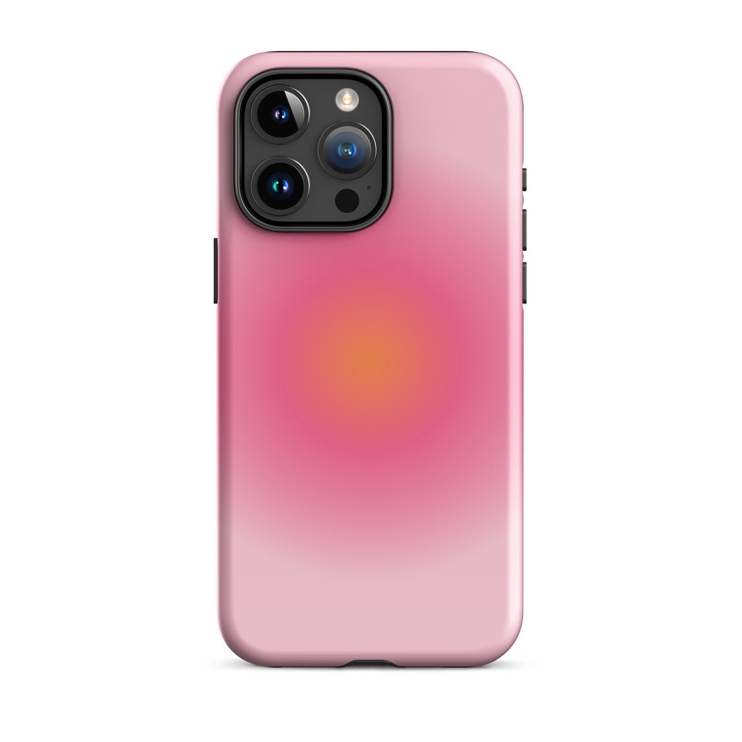 Pink Aura iPhone Case