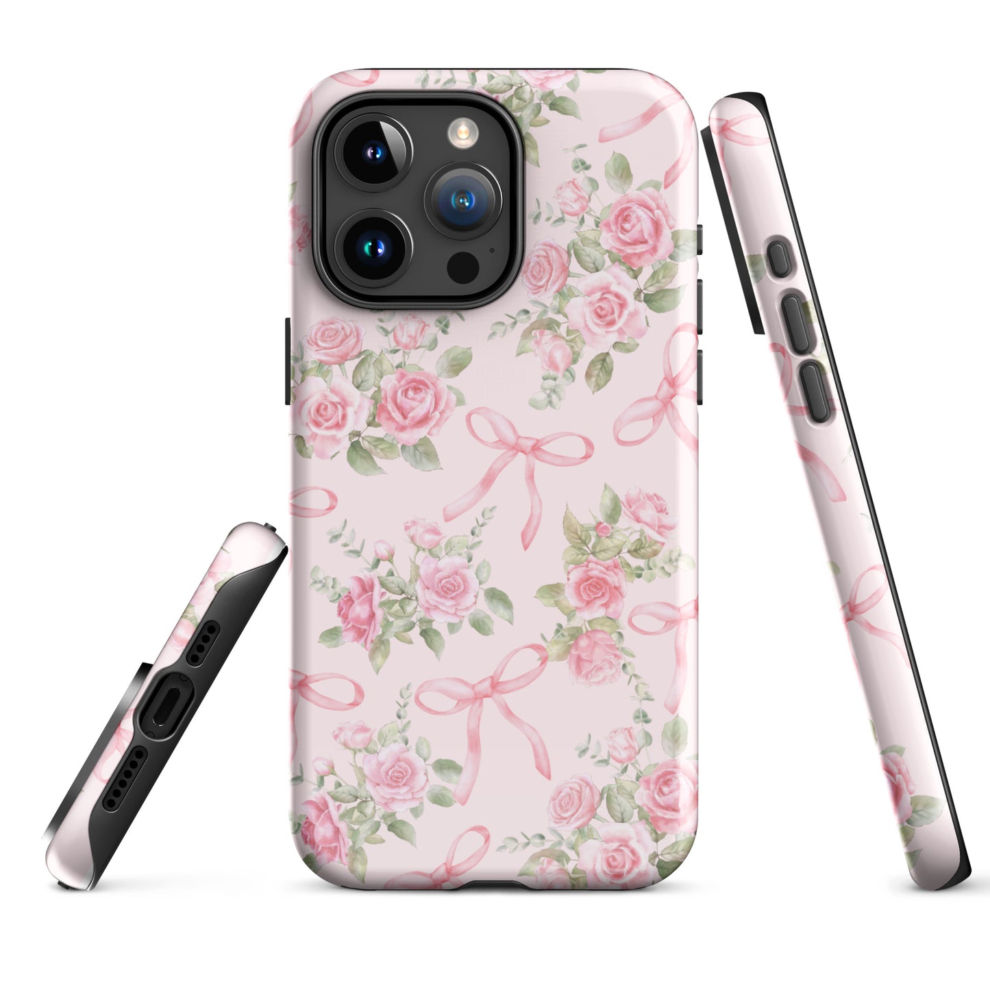 Bows & Roses iPhone Case