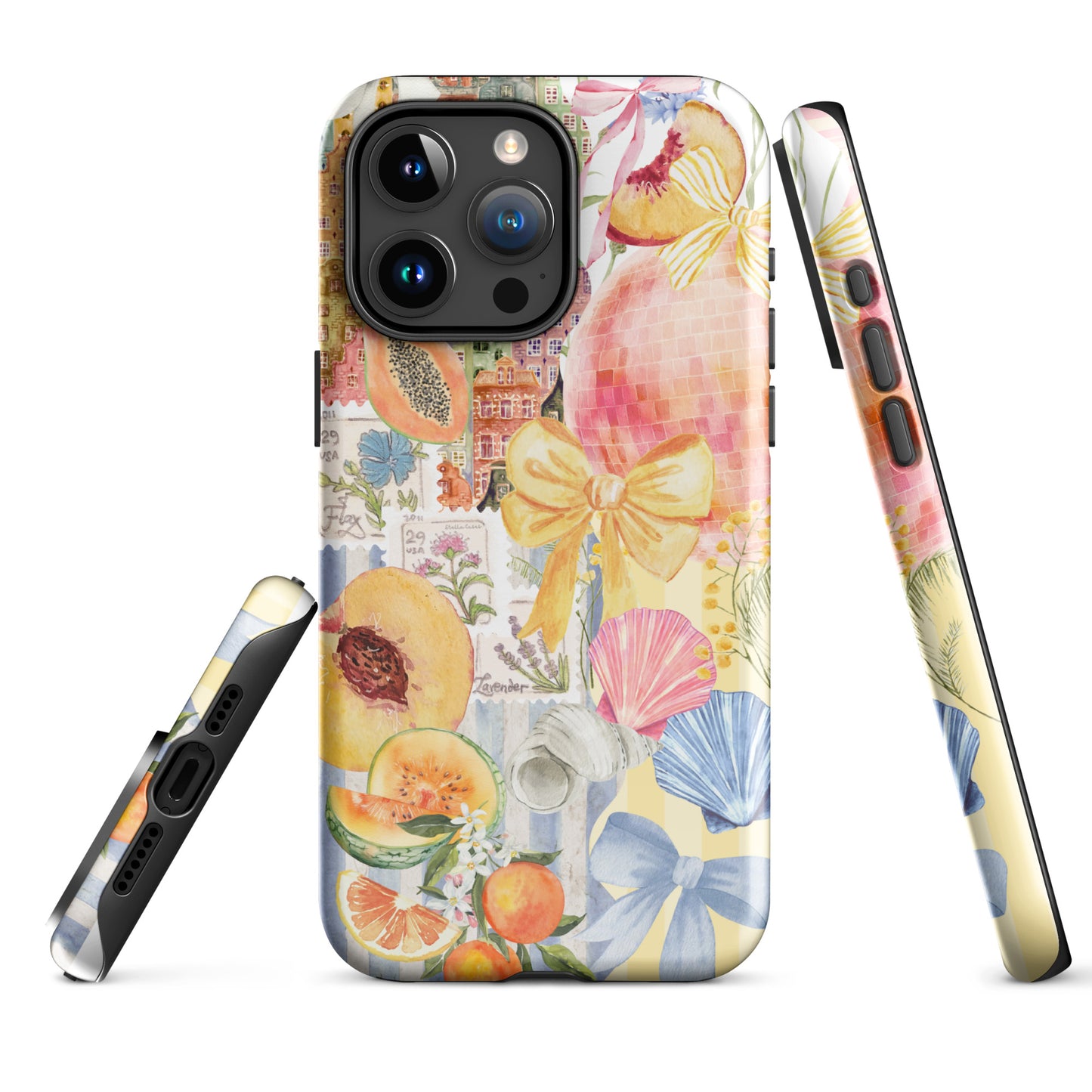 Coquette Summer Collage iPhone Case