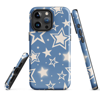 Blue Stardust iPhone Case