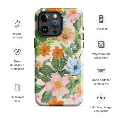 Tropical Garden iPhone Case