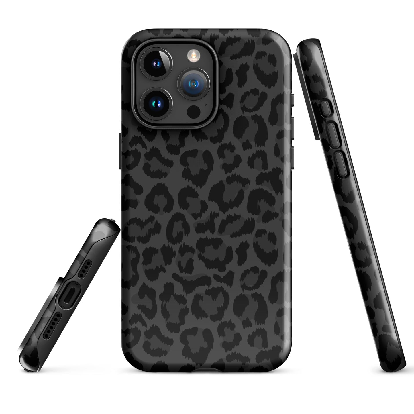 Black Leopard iPhone Case