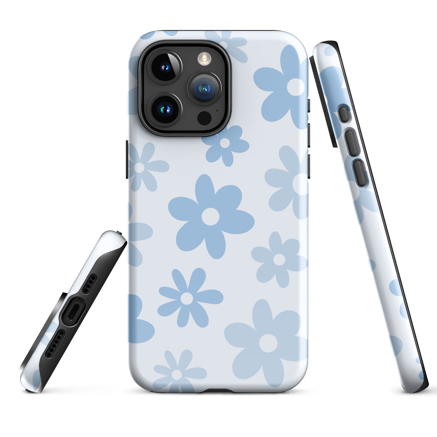 Blue Flower Power iPhone Case