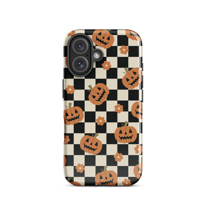 Retro Pumpkins iPhone Case