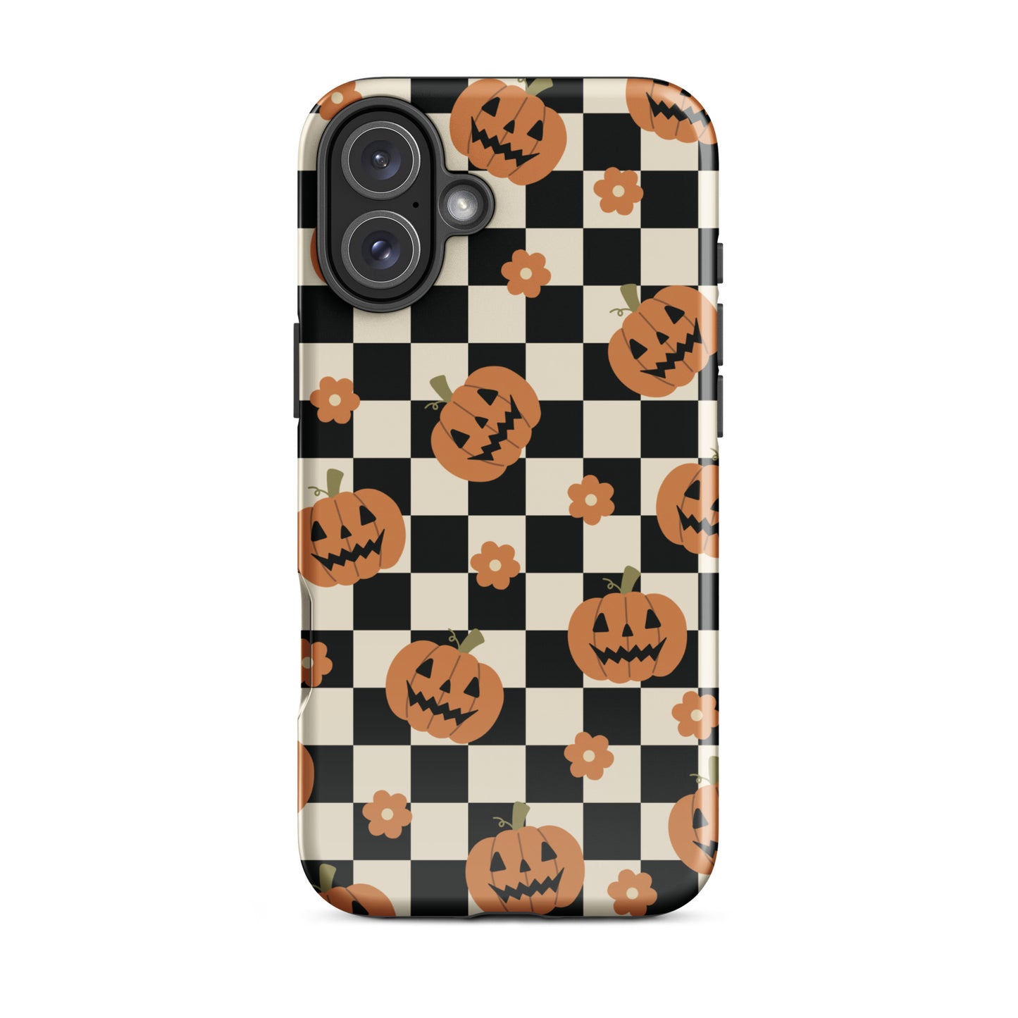 Retro Pumpkins iPhone Case