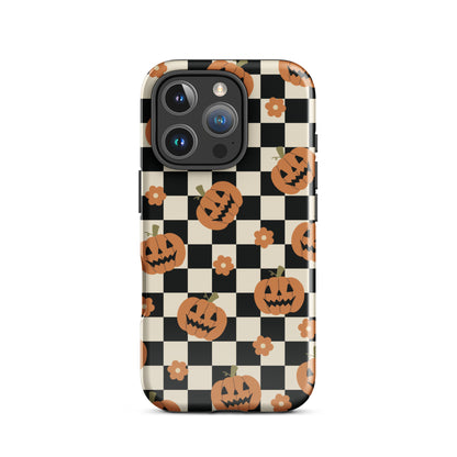 Retro Pumpkins iPhone Case