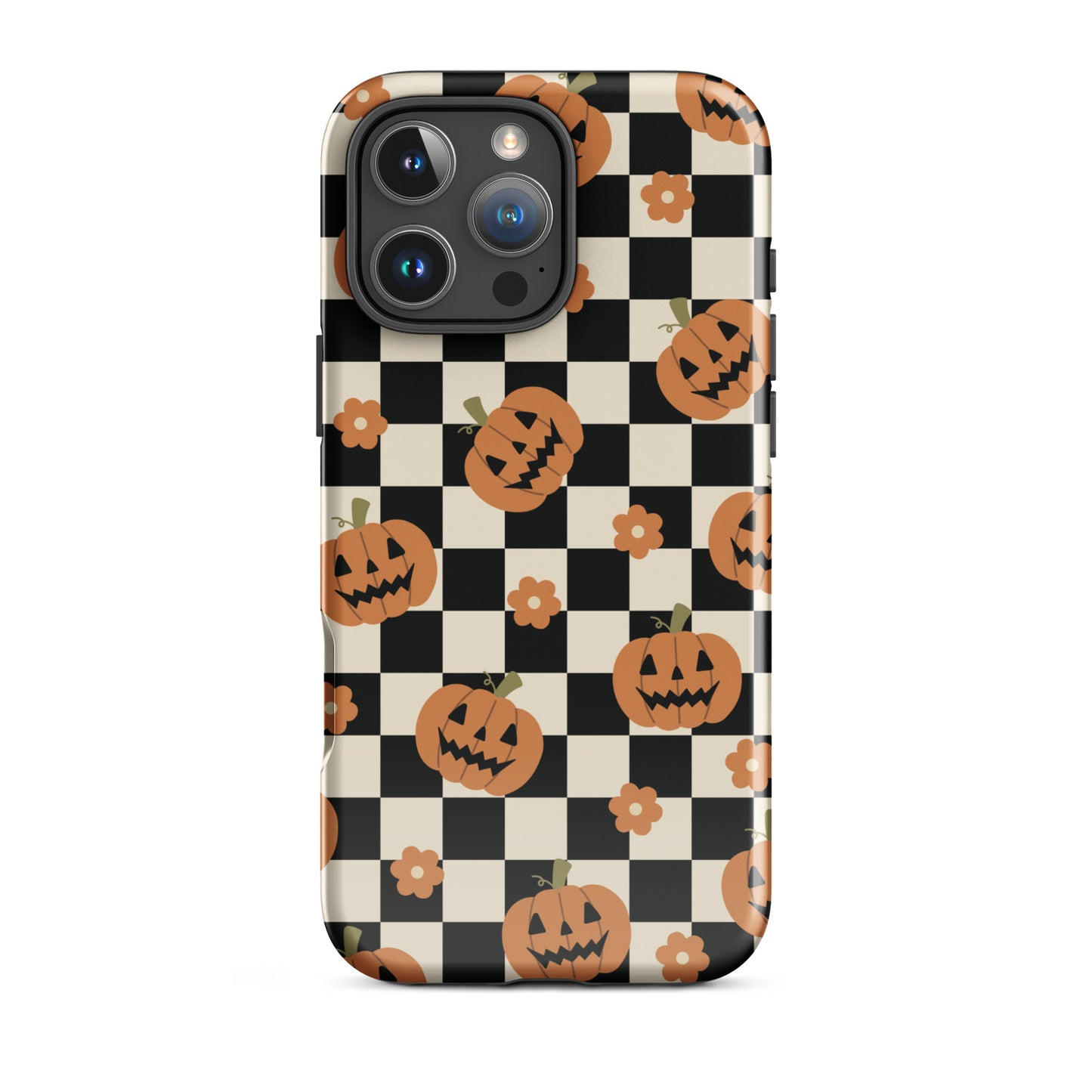 Retro Pumpkins iPhone Case