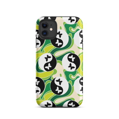 Yin Yang Butterfly iPhone Case Matte iPhone 11