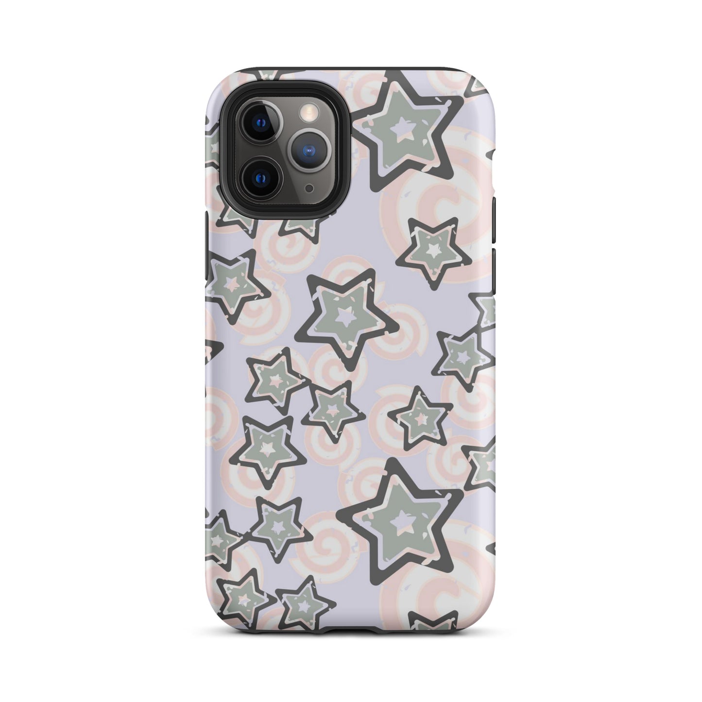 Y2K Gray Star iPhone Case Matte iPhone 11 Pro