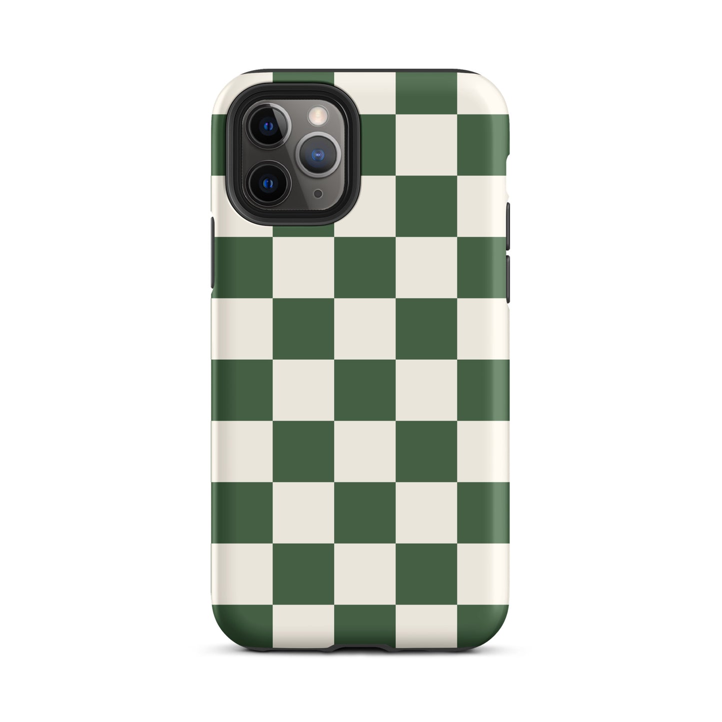 Green Checkered iPhone Case iPhone 11 Pro Matte
