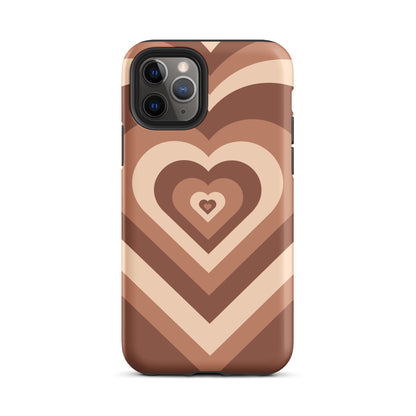 Choco Hearts iPhone Case iPhone 11 Pro Matte