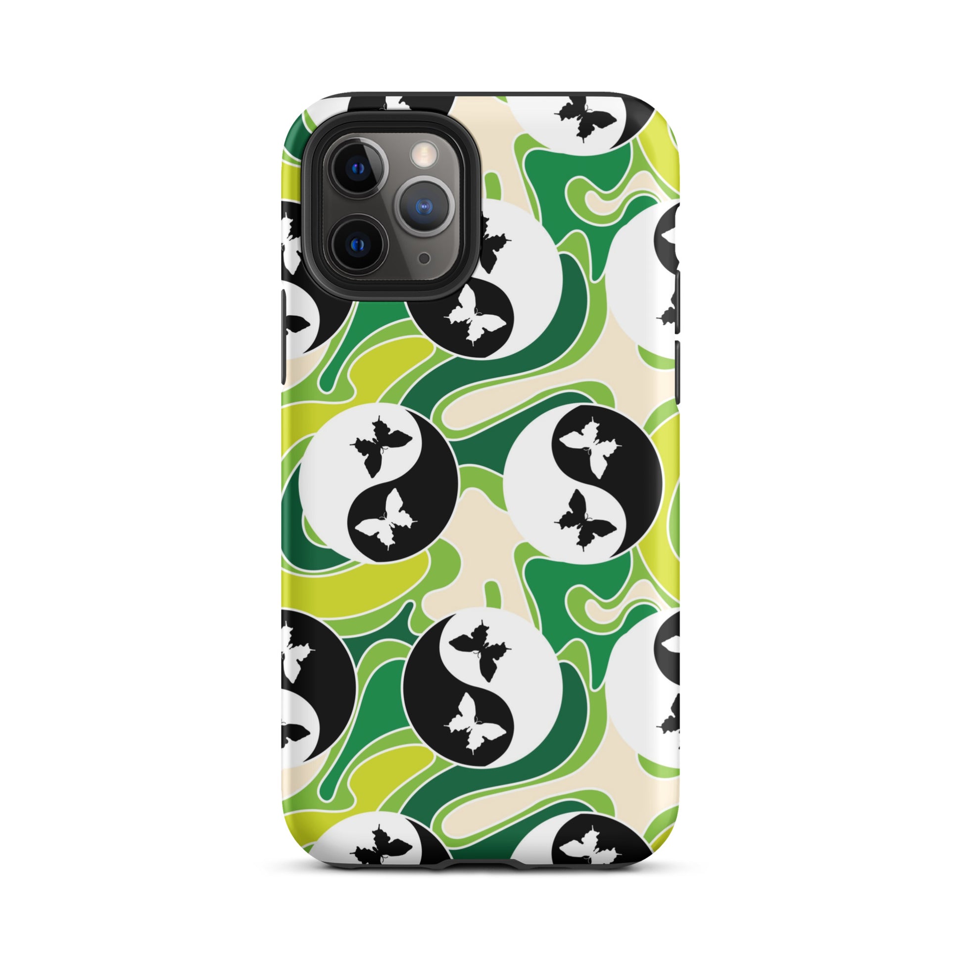 Yin Yang Butterfly iPhone Case Matte iPhone 11 Pro