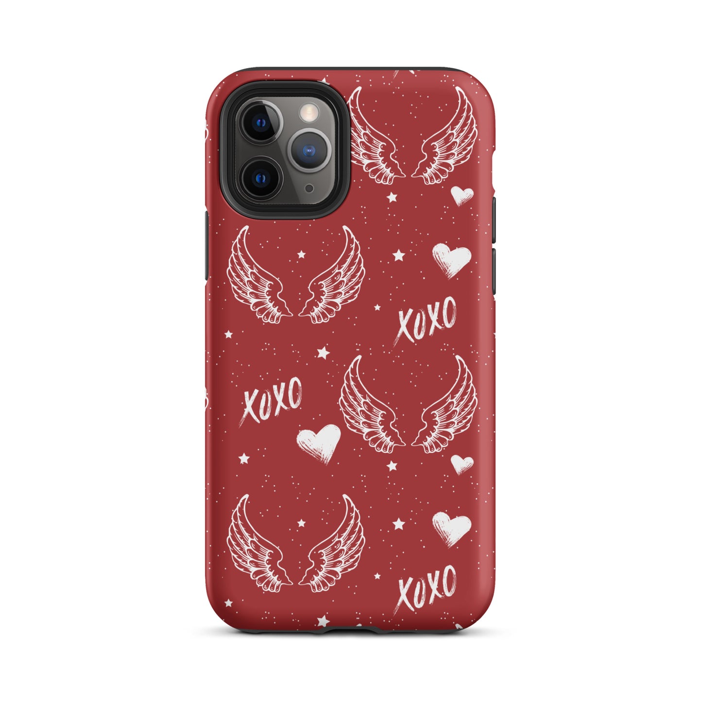 Y2K Red Angel Wings iPhone Case