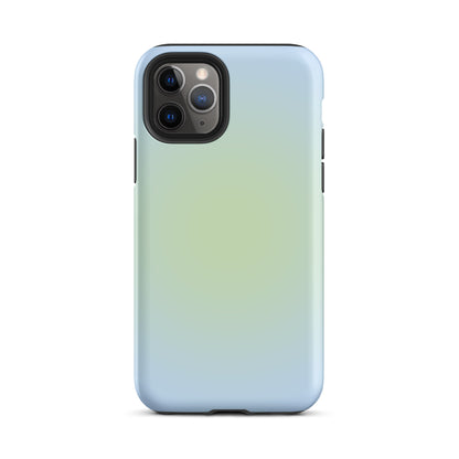 Blue & Green Aura iPhone Case