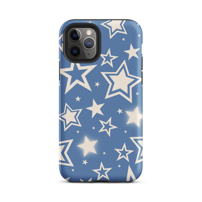 Blue Stardust iPhone Case