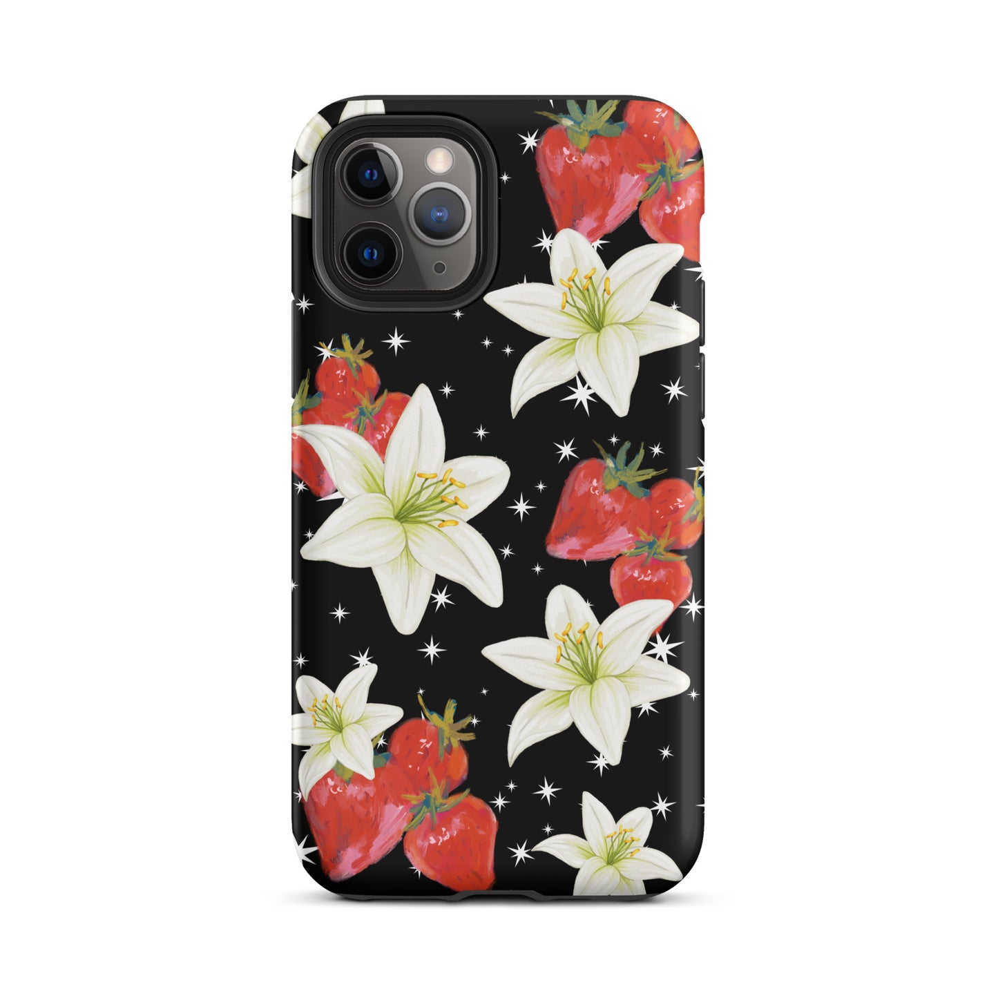 Tiger Lilies & Strawberries iPhone Case