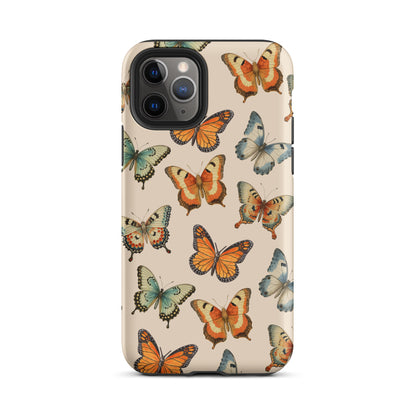 Vintage Butterflies iPhone Case