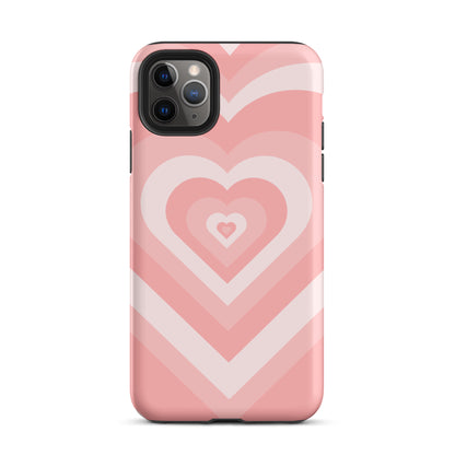 Pink Hearts iPhone Case iPhone 11 Pro Max Matte