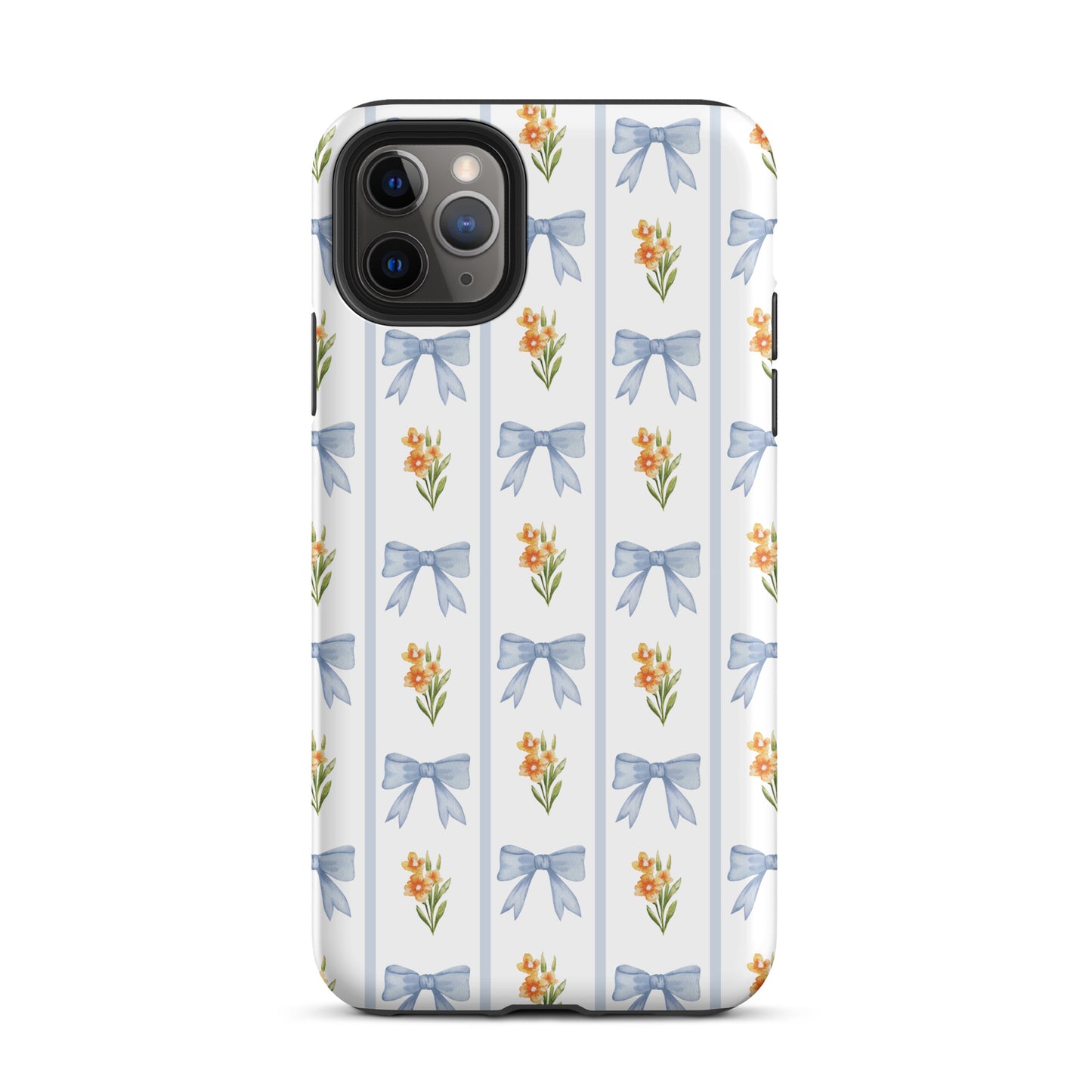 Blue Bows iPhone Case