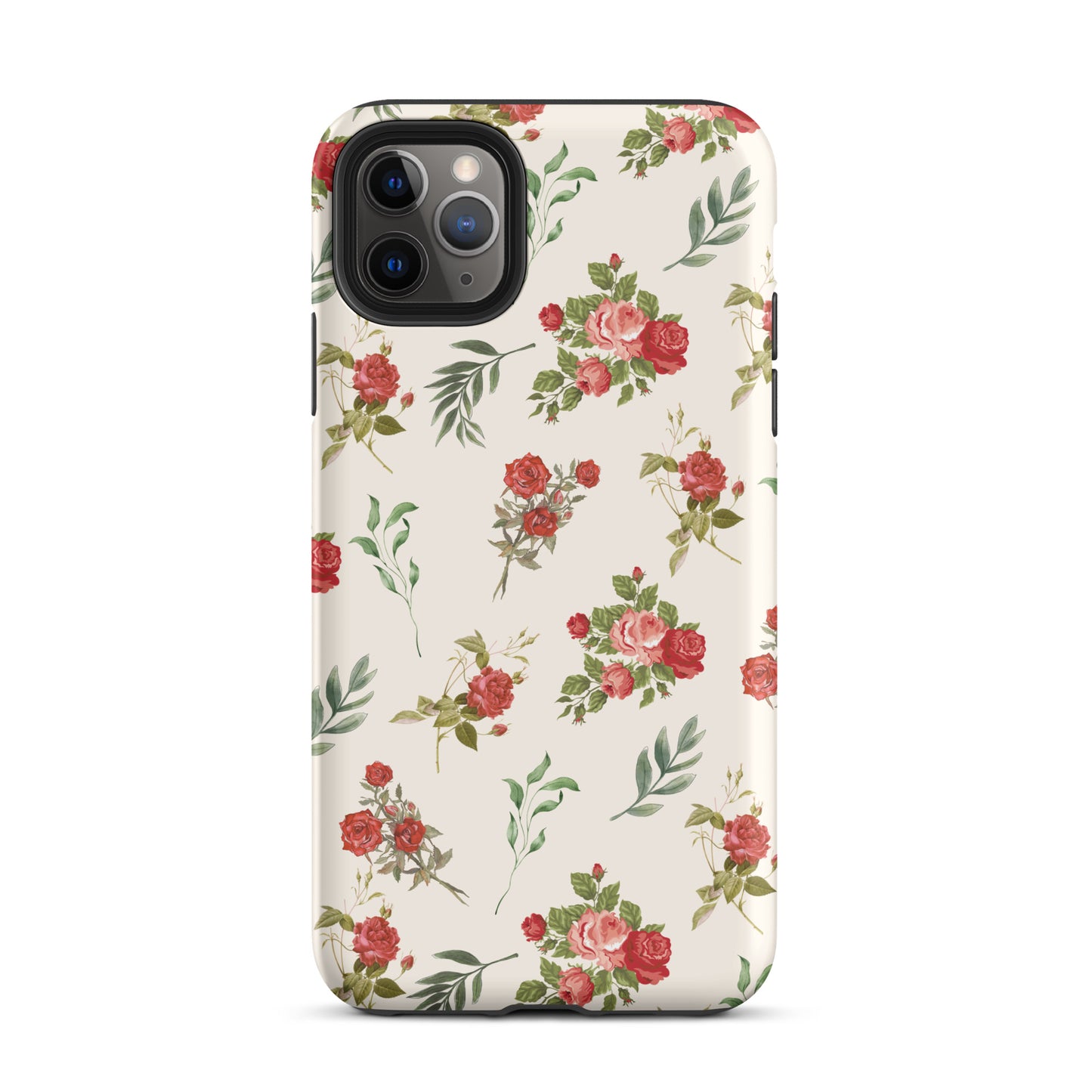 Red Vintage Roses iPhone Case