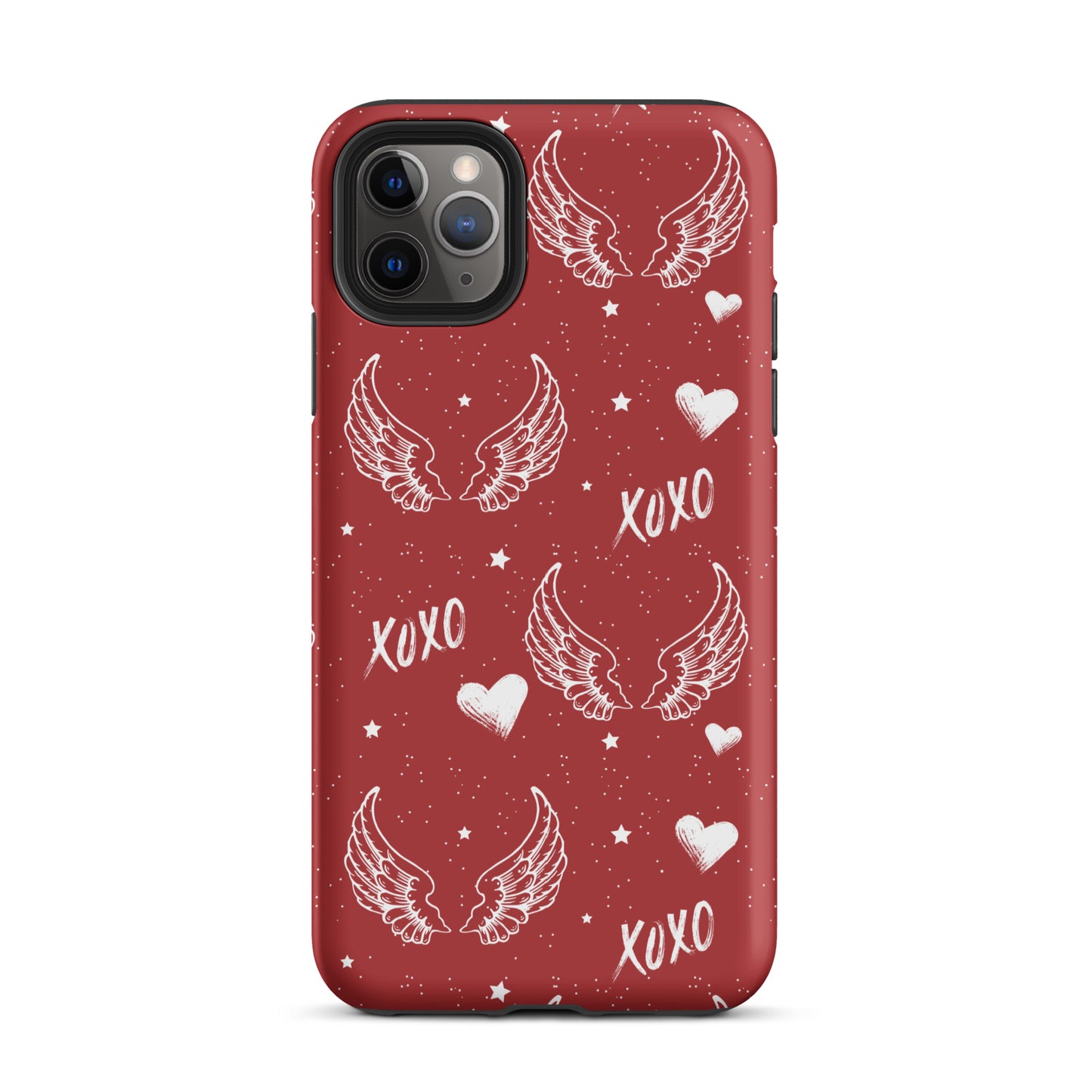 Y2K Red Angel Wings iPhone Case