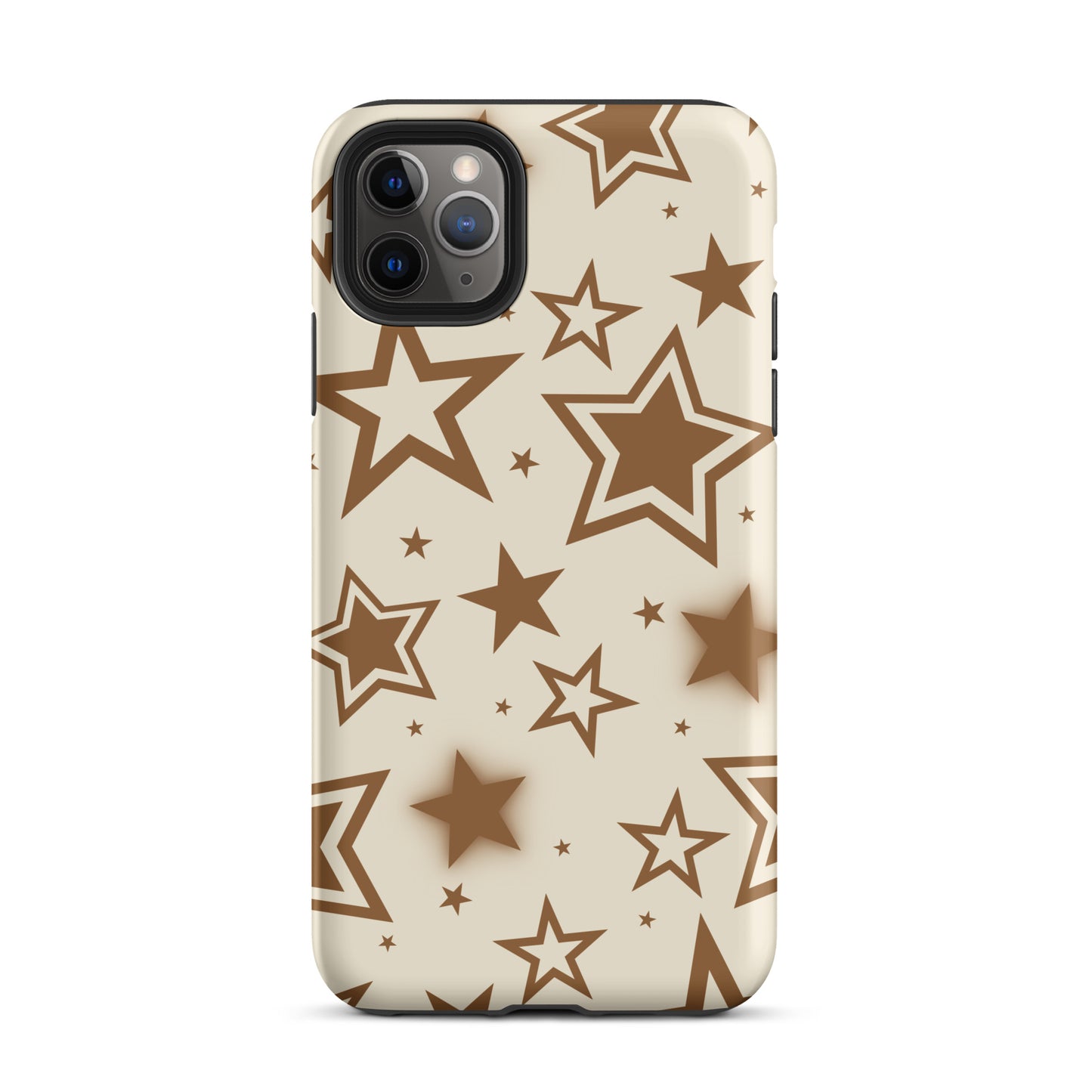 Brown Stardust iPhone Case