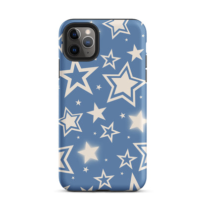 Blue Stardust iPhone Case