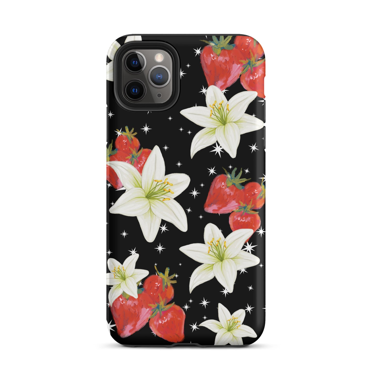 Tiger Lilies & Strawberries iPhone Case