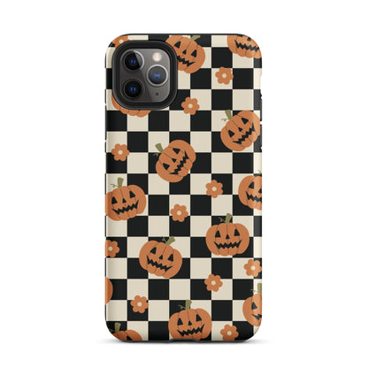 Retro Pumpkins iPhone Case