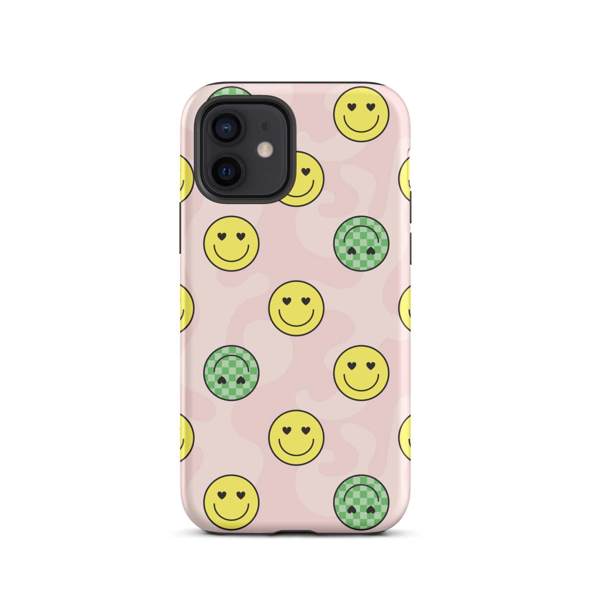 Preppy Smiley Faces iPhone Case iPhone 12 Matte