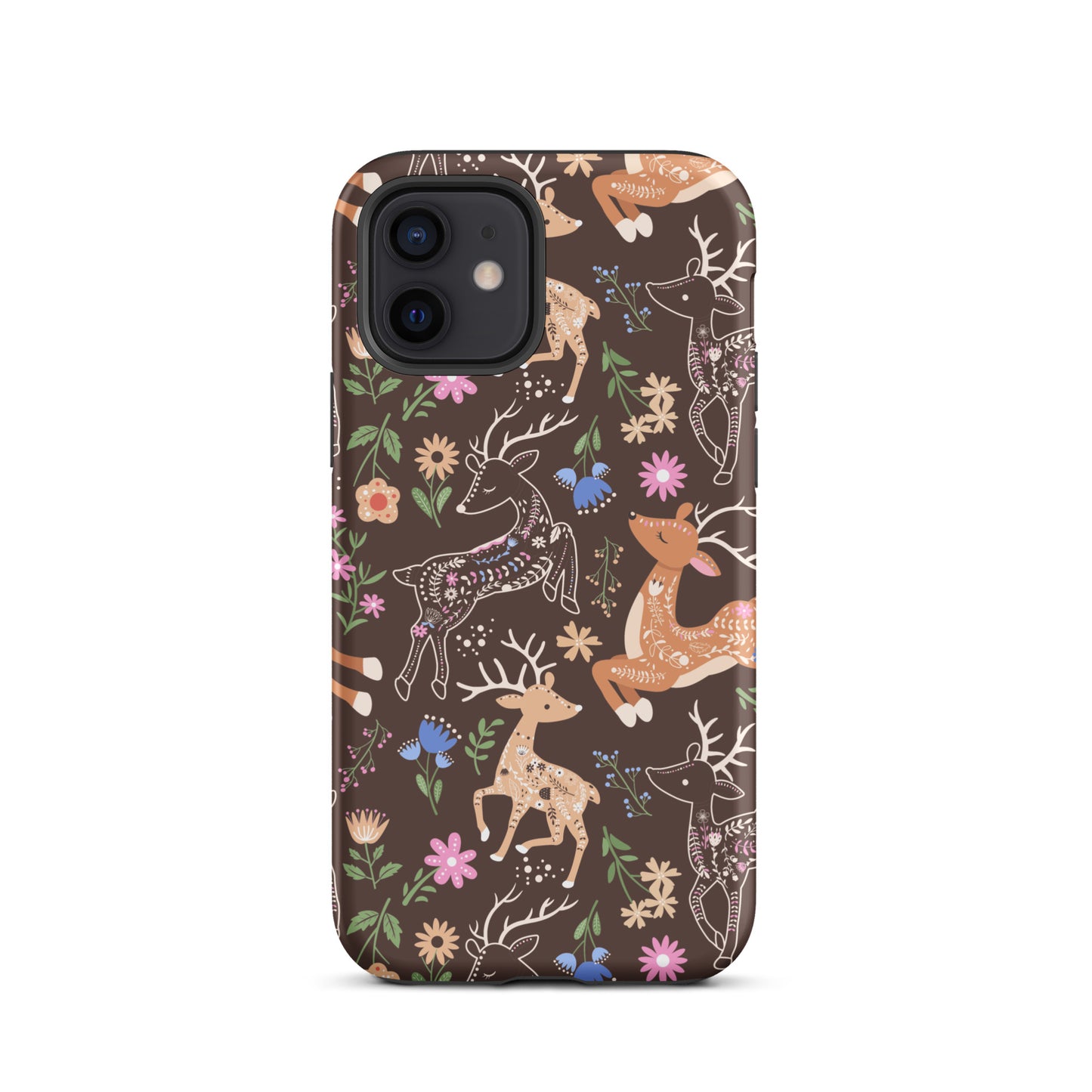 Deer Meadow iPhone Case iPhone 12 Matte
