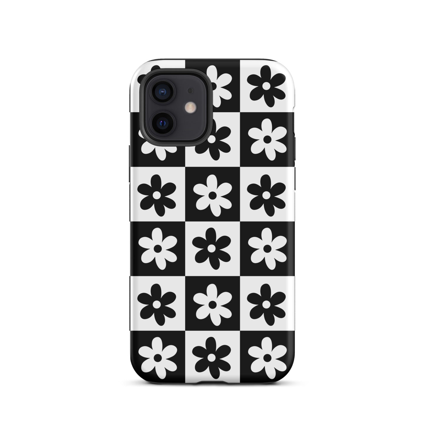 Black & White Garden iPhone Case iPhone 12 Matte